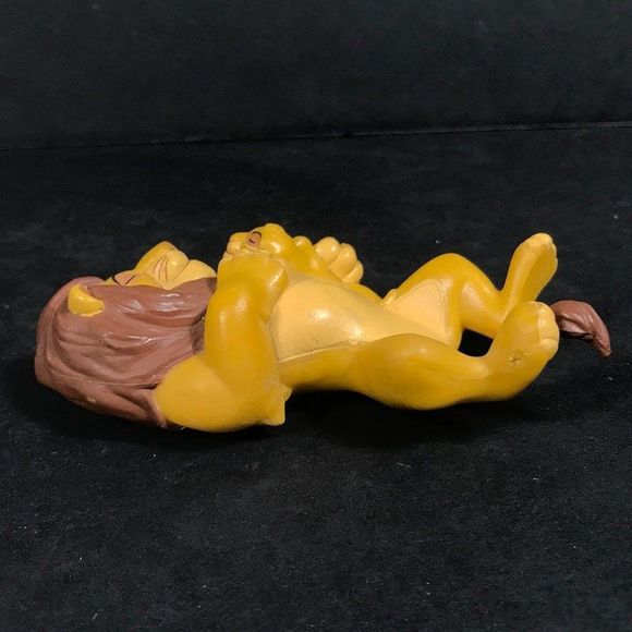 Disney Lion King cake topper Mufasa baby Simba plastic pvc toy collectible - Picture 6 of 10